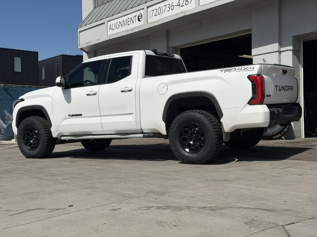 2024 Toyota Tundra with Replica Wheels 18" TRD Pro 303 Black Rims