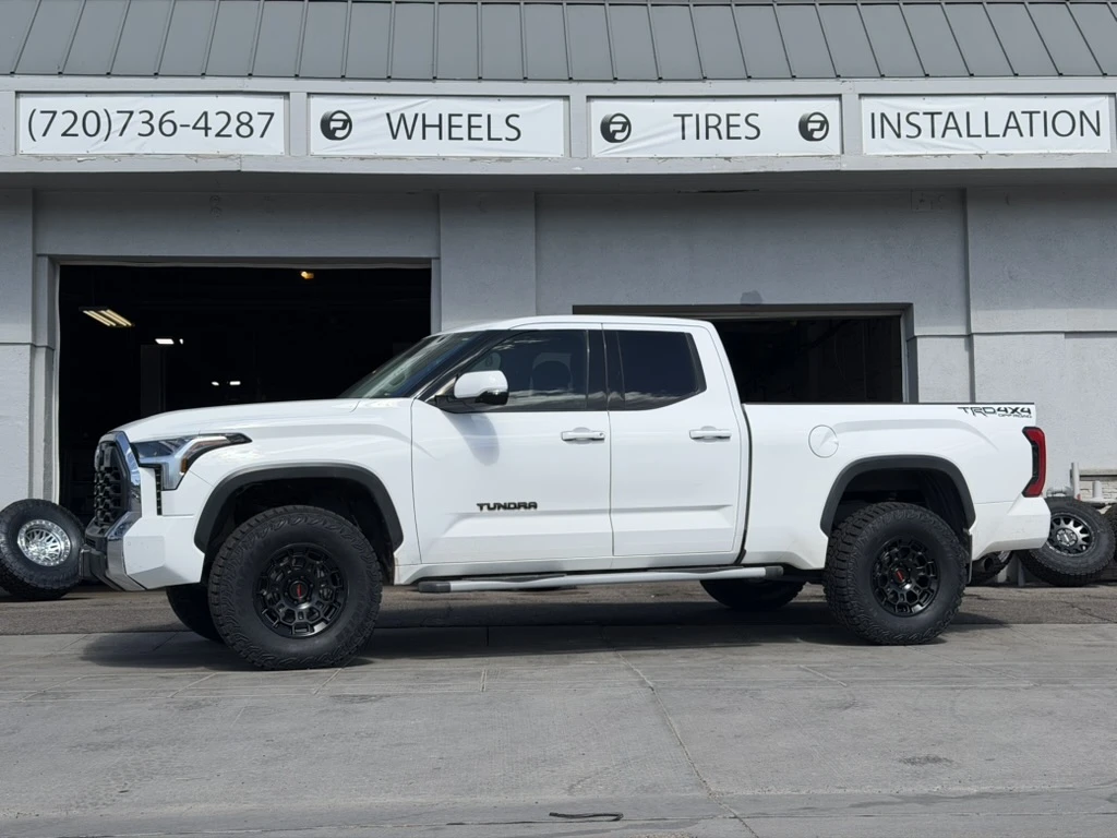 Black Replica Wheels 18" TRD Pro 303 on 2024 Toyota Tundra