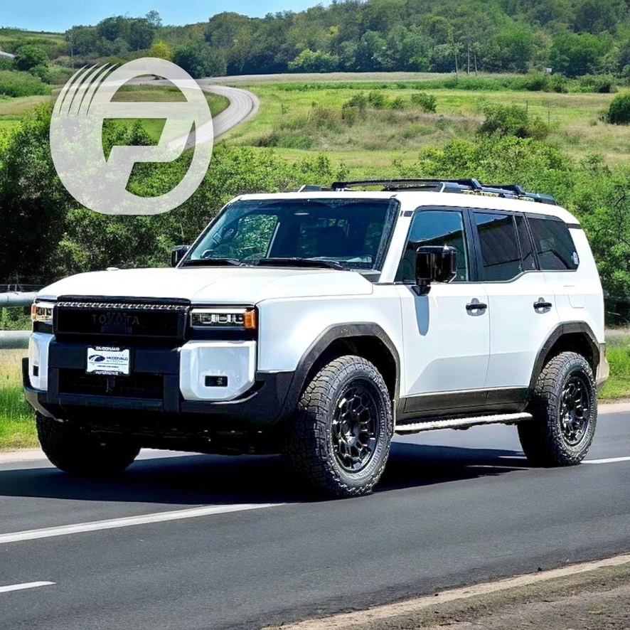 2025 Toyota Land Cruiser Equipped with Replica Wheels 18" TRD Pro 303 Black