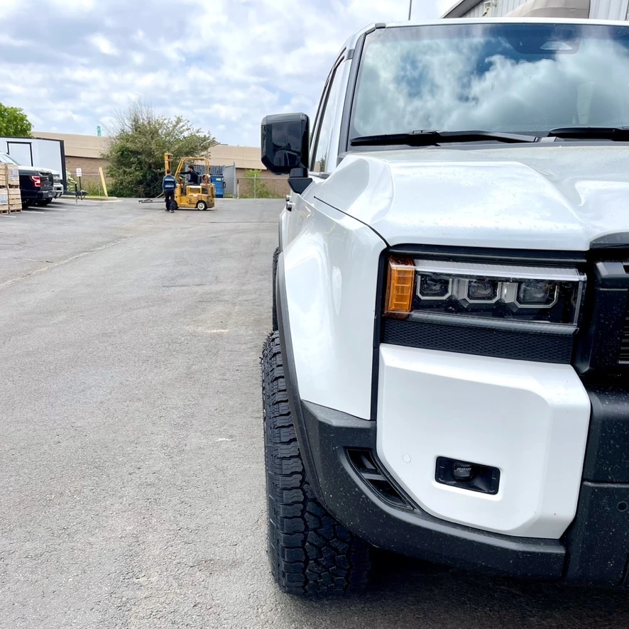 Black Replica Wheels 18" TRD Pro 303 on 2025 Toyota Land Cruiser