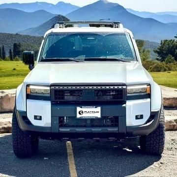 Black Replica Wheels 18" TRD Pro 303 Rim on 2025 Toyota Land Cruiser