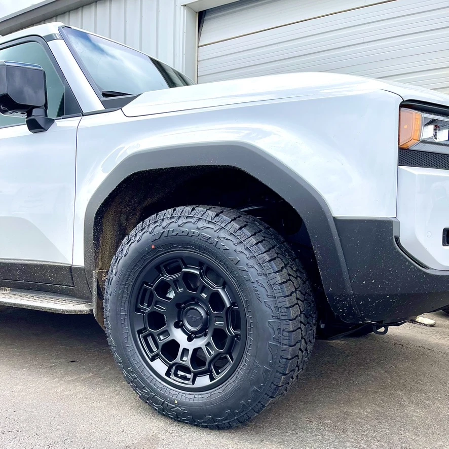 Replica Wheels 18" TRD Pro 303 Black on 2025 Toyota Land Cruiser