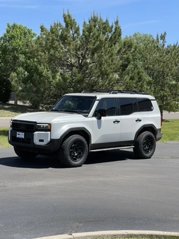 Replica Wheels Black 18" TRD Pro 303 Wheel on 2025 Toyota Land Cruiser