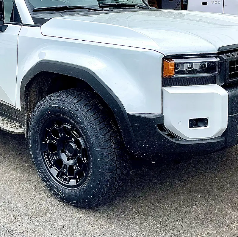 2025 Toyota Land Cruiser Replica Wheels 18" TRD Pro 303 Black Wheel