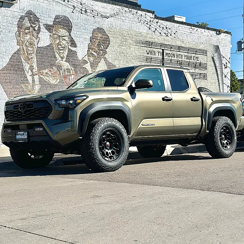 Replica Wheels 18" TRD Pro 303 Black on 2025 Toyota Tacoma