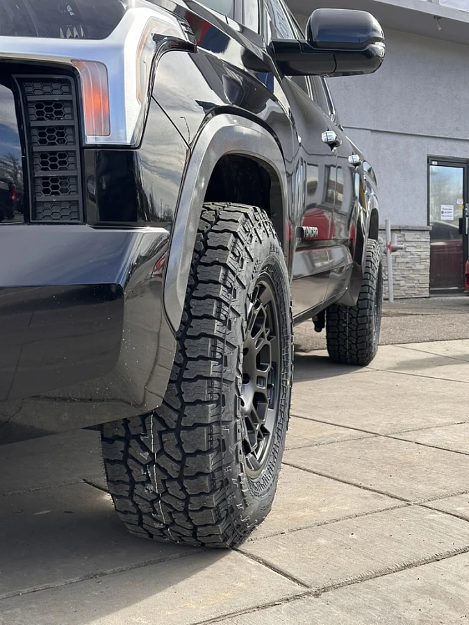 2025 Toyota Tundra with Replica Wheels 18" TRD Pro 303 Black Rims