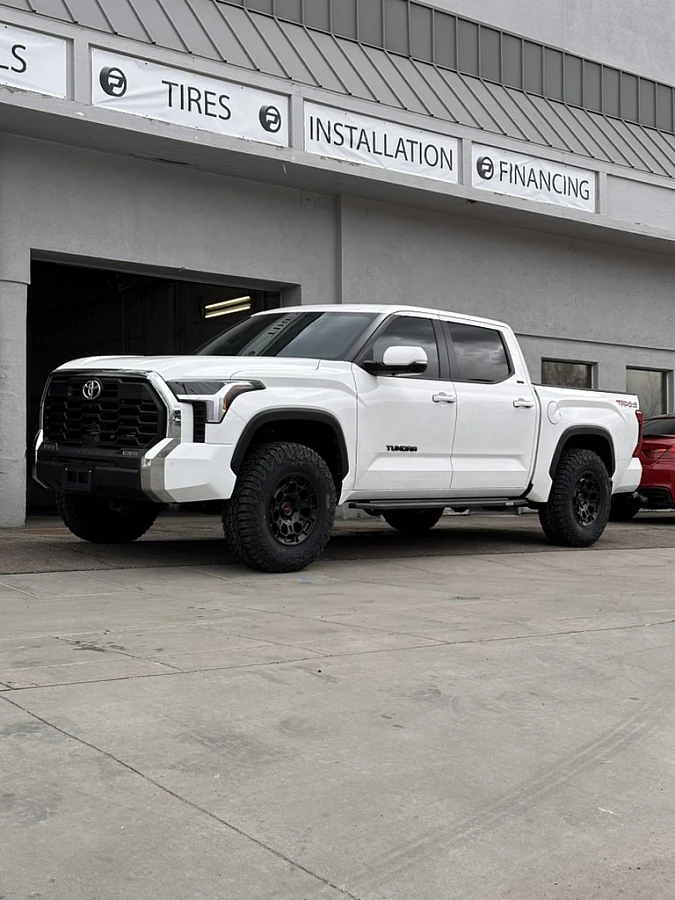 2025 Toyota Tundra Running Replica Wheels 18" TRD Pro 303 Black