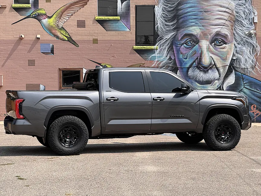 2026 Toyota Tundra with Replica Wheels 18" TRD Pro 303 Black Wheels