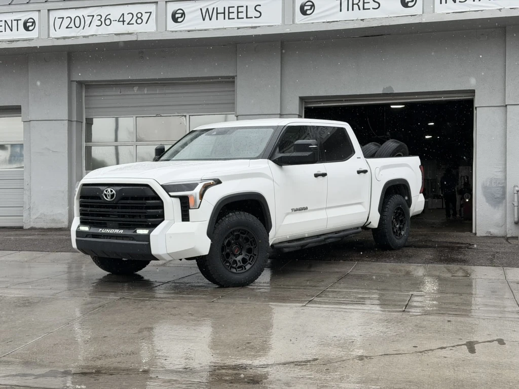 2026 Toyota Tundra Equipped with Replica Wheels 18" TRD Pro 303 Black