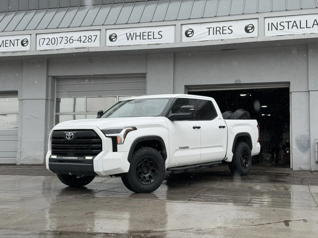 Black Replica Wheels 18" TRD Pro 303 Rim on 2026 Toyota Tundra