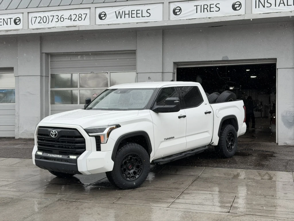 Replica Wheels 18" TRD Pro 303 Black Aftermarket Wheel on 2026 Toyota Tundra