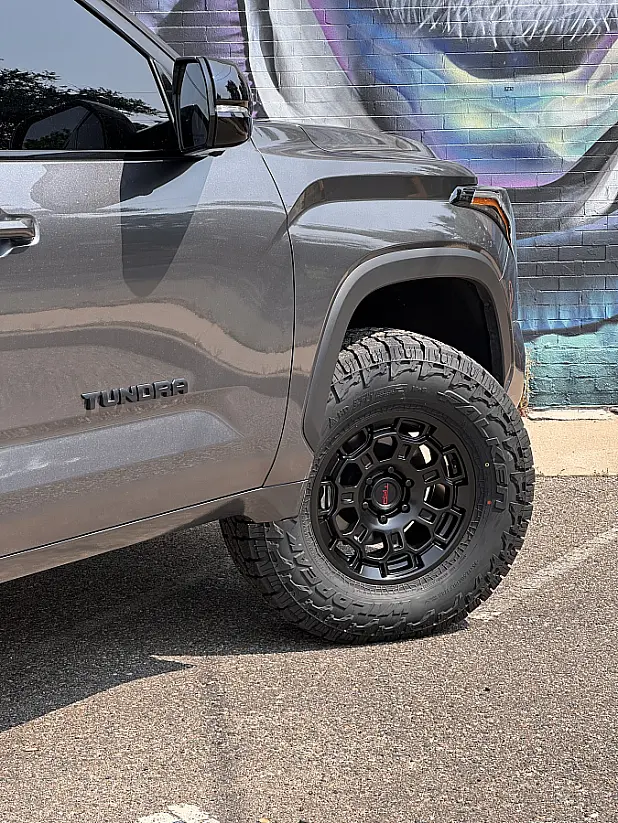 2026 Toyota Tundra Replica Wheels 18" TRD Pro 303 Black Wheel
