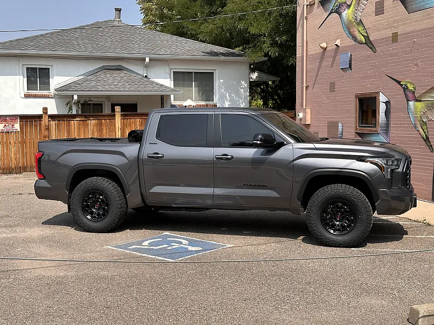 2026 Toyota Tundra Running Replica Wheels 18" TRD Pro 303 Black