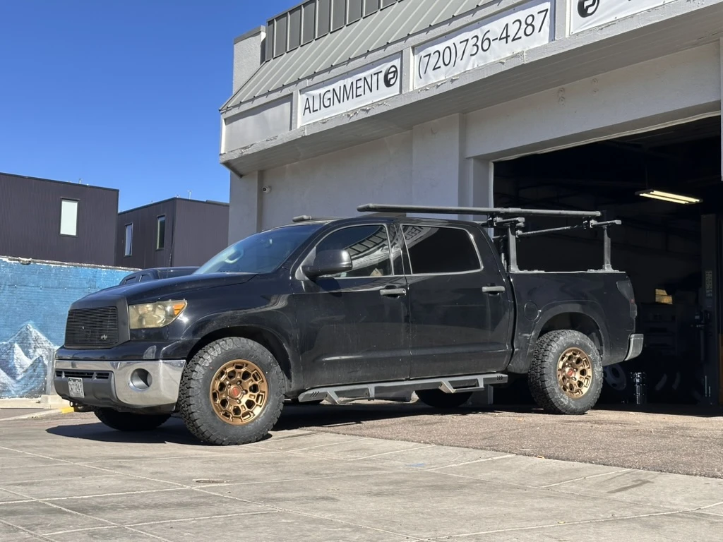 Bronze Replica Wheels 18" TRD Pro 303 on 2009 Toyota Tundra