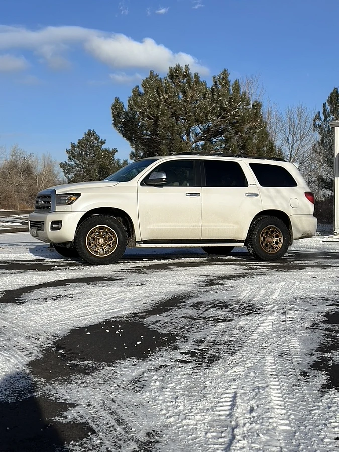 2010 Toyota Sequoia with Replica Wheels 18" TRD Pro 303 Bronze Rims