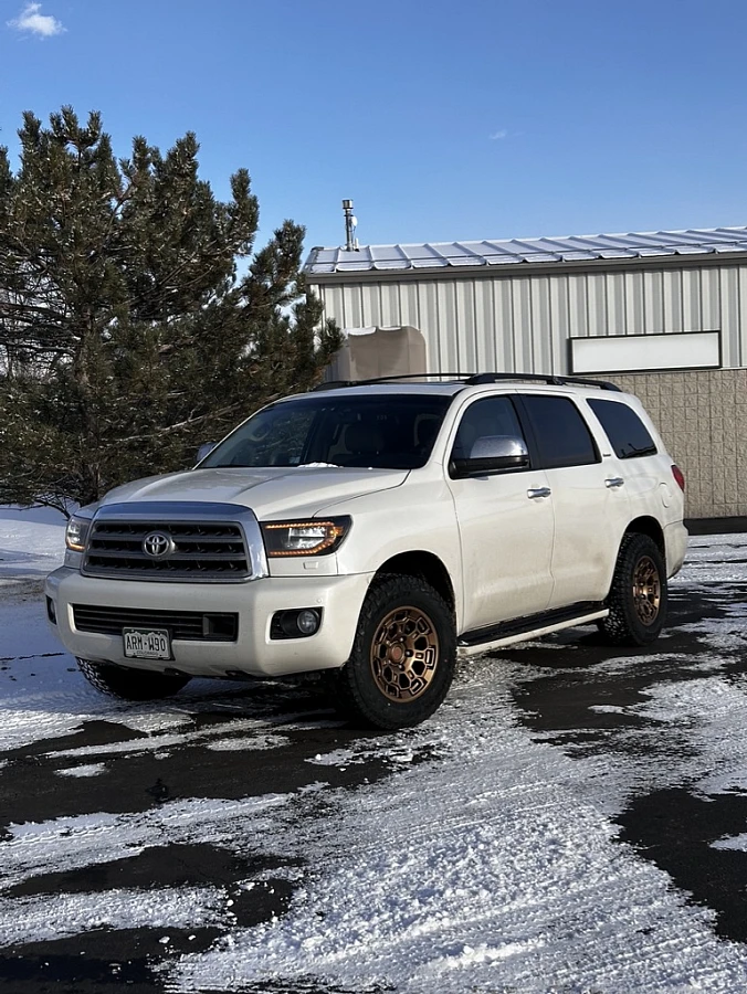 Bronze Replica Wheels 18" TRD Pro 303 on 2010 Toyota Sequoia