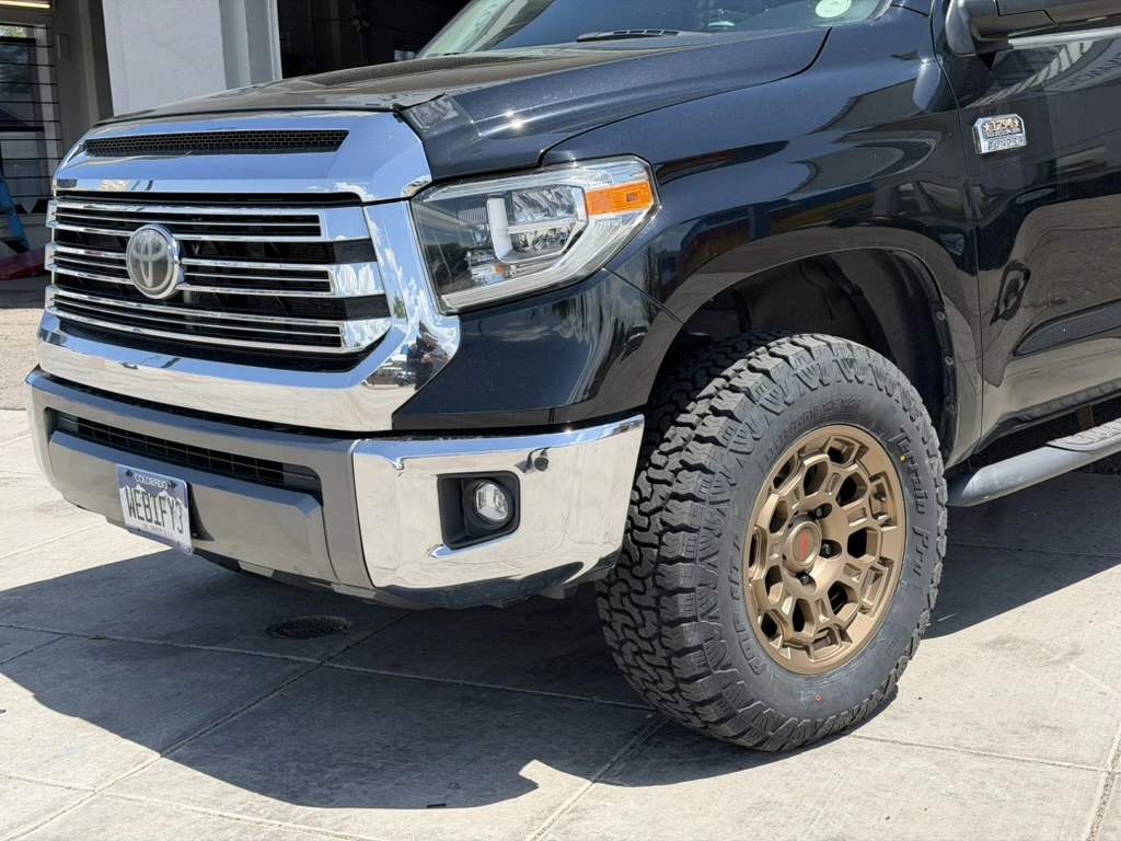 2022 Toyota Tundra with Bronze Replica Wheels 18" TRD Pro 303 Rims
