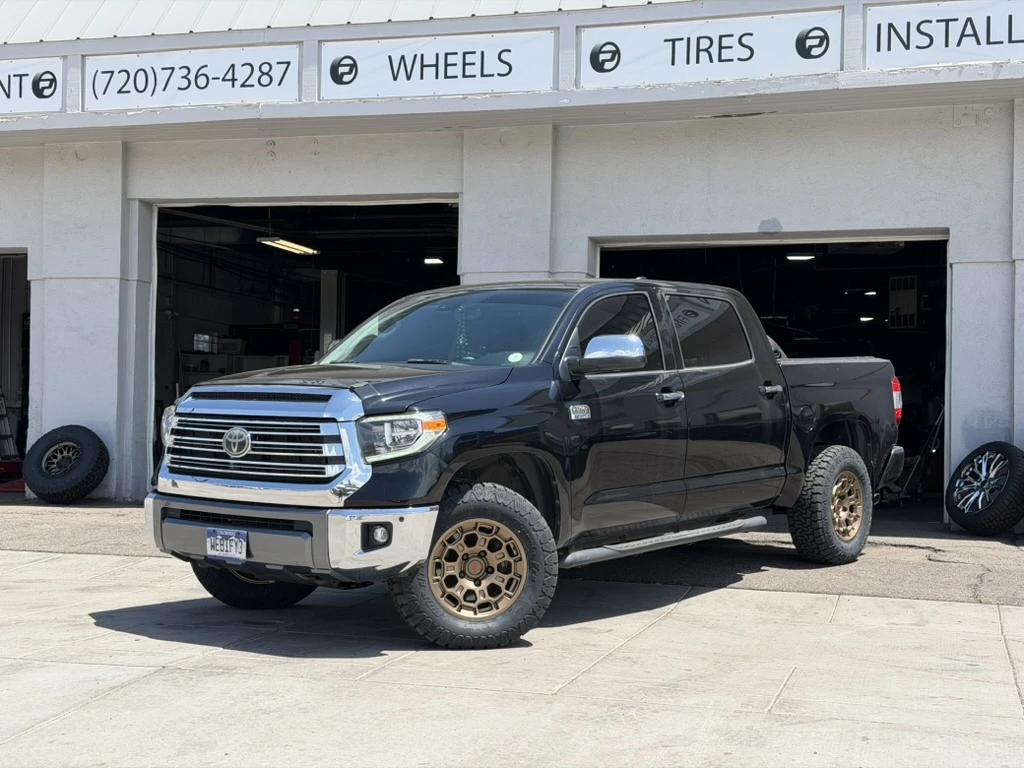 Bronze Replica Wheels 18" TRD Pro 303 on 2022 Toyota Tundra