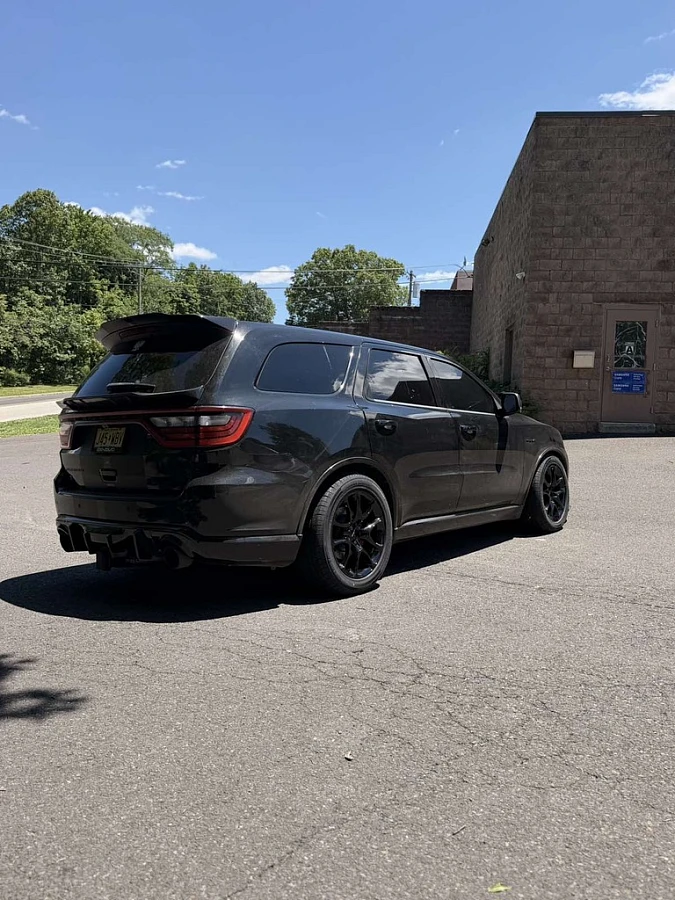 2021 Dodge Durango with Replica Wheels 20" Jeep SRT 1135 Black Wheels