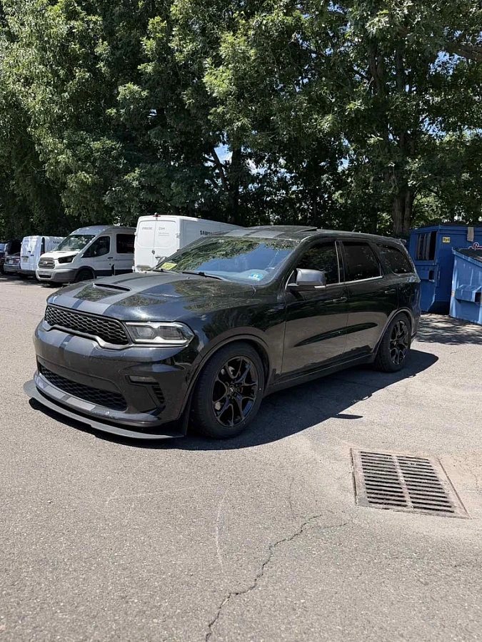 2021 Dodge Durango with Replica Wheels 20" Jeep SRT 1135 Black Rims