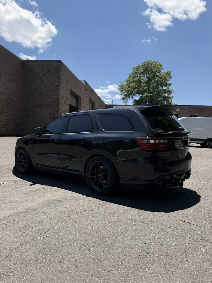Replica Wheels 20" Jeep SRT 1135 Black Rim on 2021 Dodge Durango