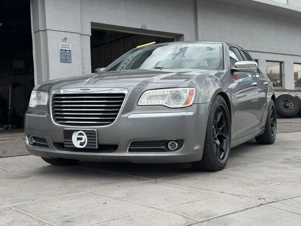 2012 Chrysler 300 with Replica Wheels 20" SRT 1136 Black Rims