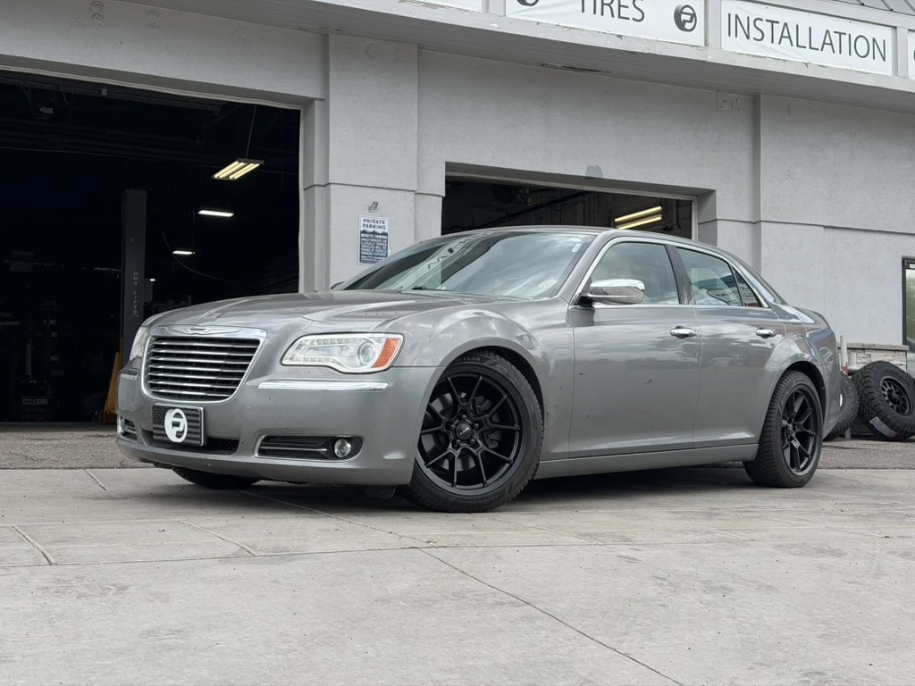 2012 Chrysler 300 with Replica Wheels 20" SRT 1136 Black Wheels