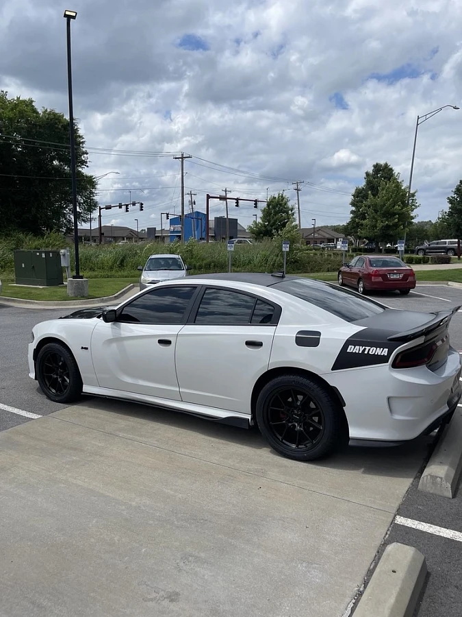 Black Replica Wheels 20" SRT 1136 on 2021 Dodge Charger
