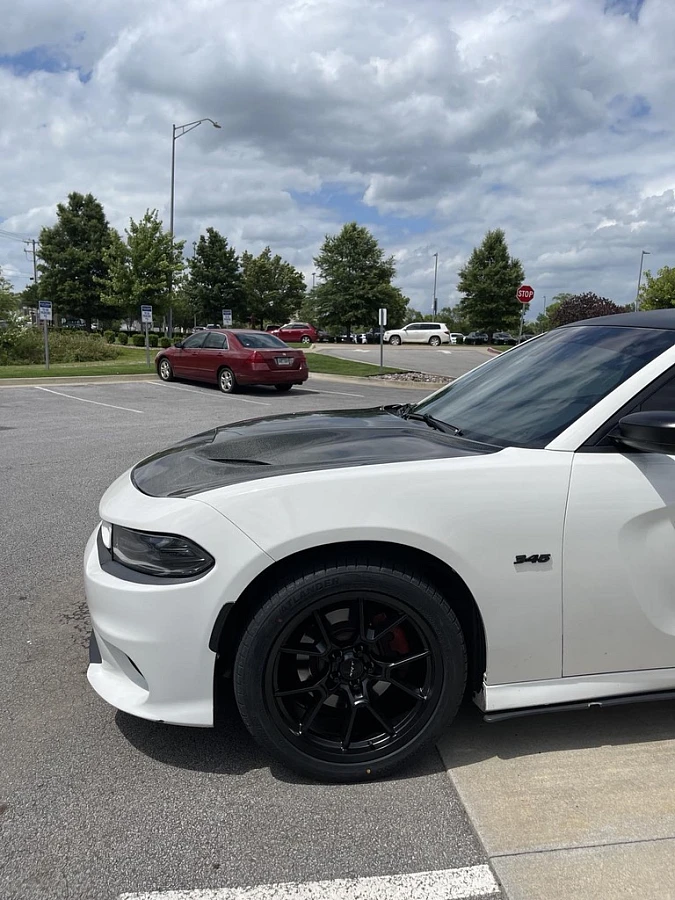 Replica Wheels 20" SRT 1136 Black on 2021 Dodge Charger