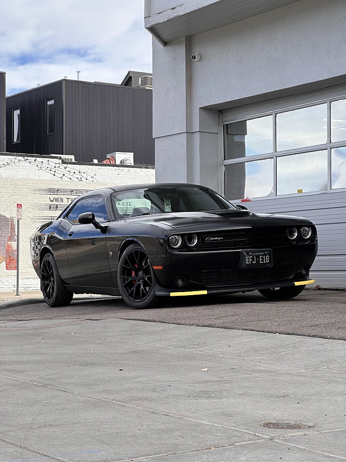 2022 Dodge Challenger Replica Wheels 20" SRT Hellcat 1134 Black Wheel