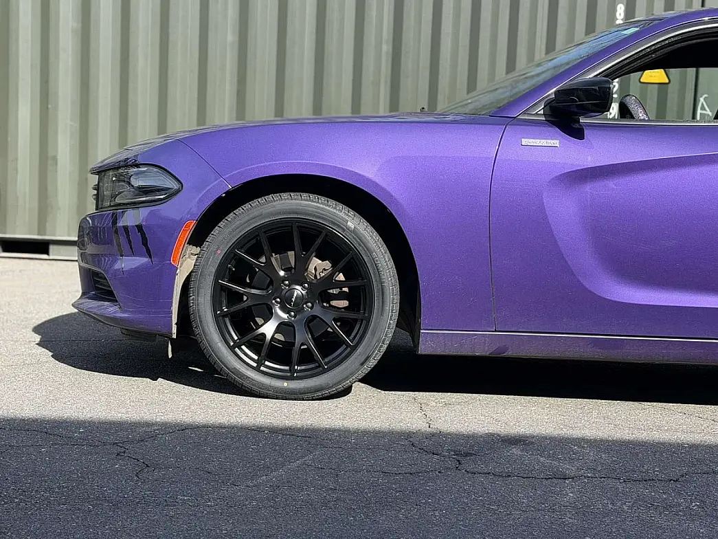 Black Replica Wheels 20" SRT Hellcat 1134 on 2023 Dodge Charger