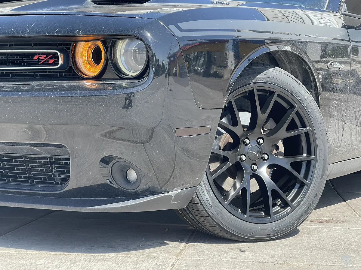 Black Replica Wheels 20" SRT Hellcat 1134 Rim on 2024 Dodge Challenger