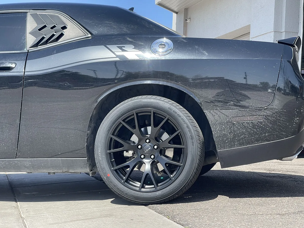 2024 Dodge Challenger Replica Wheels 20" SRT Hellcat 1134 Black Wheel
