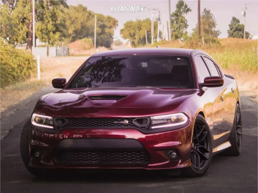 Black Replica Wheels 20" SRT Widebody 1133 on 2020 Dodge Charger