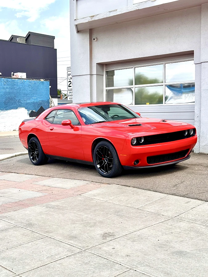 2022 Dodge Challenger Running Replica Wheels 20" SRT Widebody 1133 Black