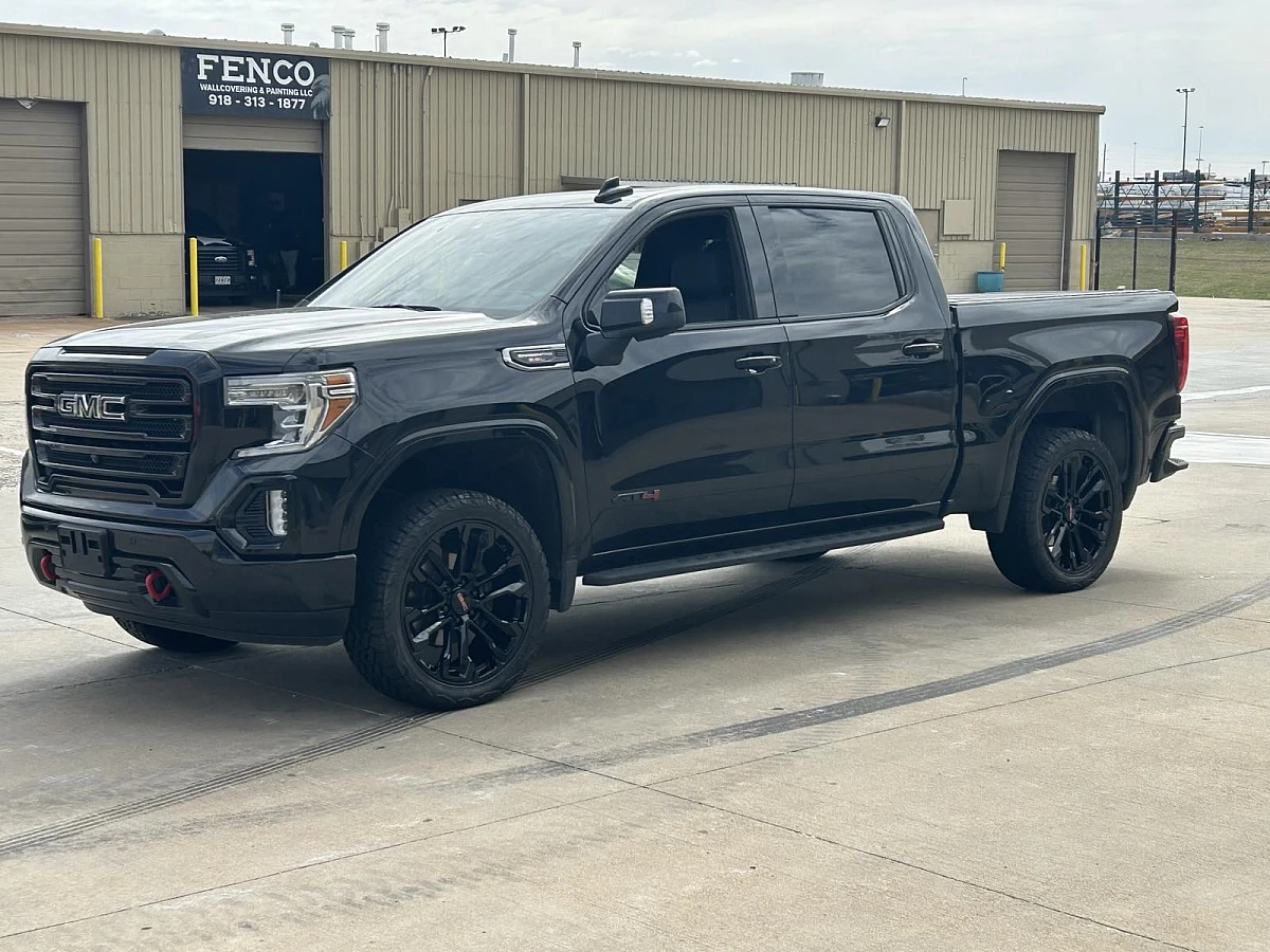 Black Replica Wheels 22" AT4 Style 1102 on 2022 GMC Sierra 1500