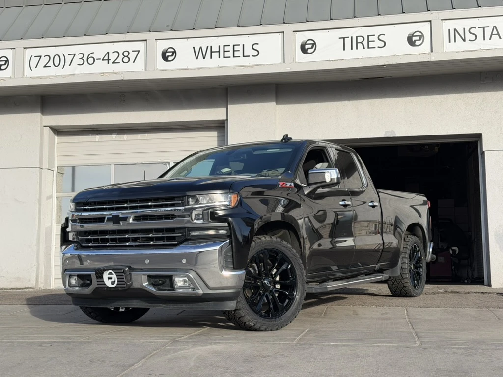 Black Replica Wheels 22" AT4 Style 1102 on 2026 Chevrolet Silverado 1500