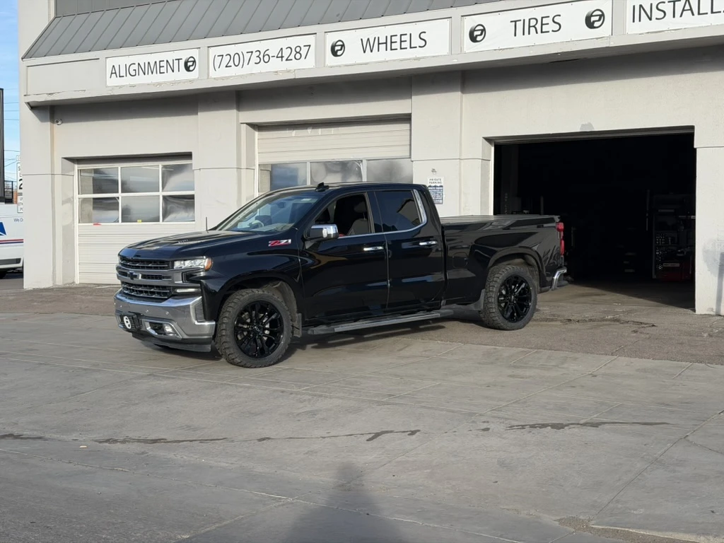 Replica Wheels Black 22" AT4 Style 1102 Wheel on 2026 Chevrolet Silverado 1500