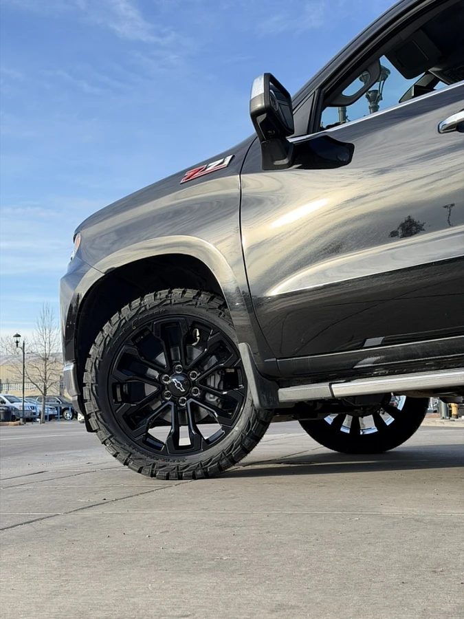2026 Chevrolet Silverado 1500 Running Replica Wheels 22" AT4 Style 1102 Black