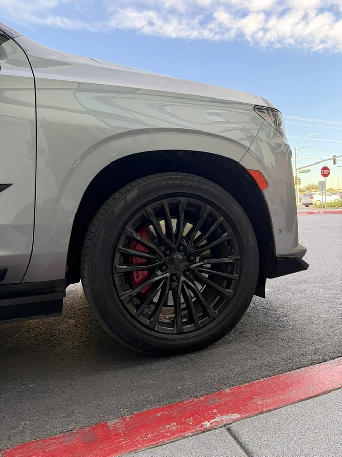 Replica Wheels 22" Escalade V 4483 Gloss Black on 2026 Cadillac Escalade