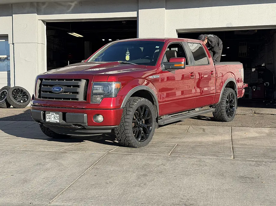Black Replica Wheels 22" Ford F150 Platinum 1125 on 2014 Ford F-150