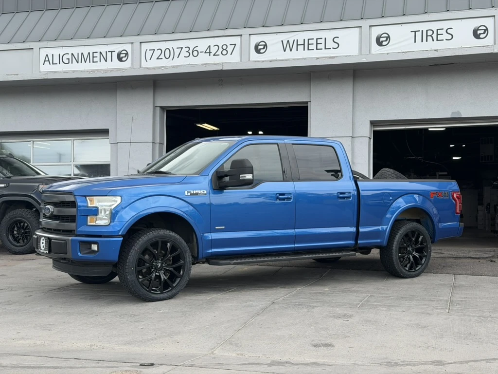 2016 Ford F-150 Replica Wheels 22" Ford F150 Platinum 1125 Black Wheel