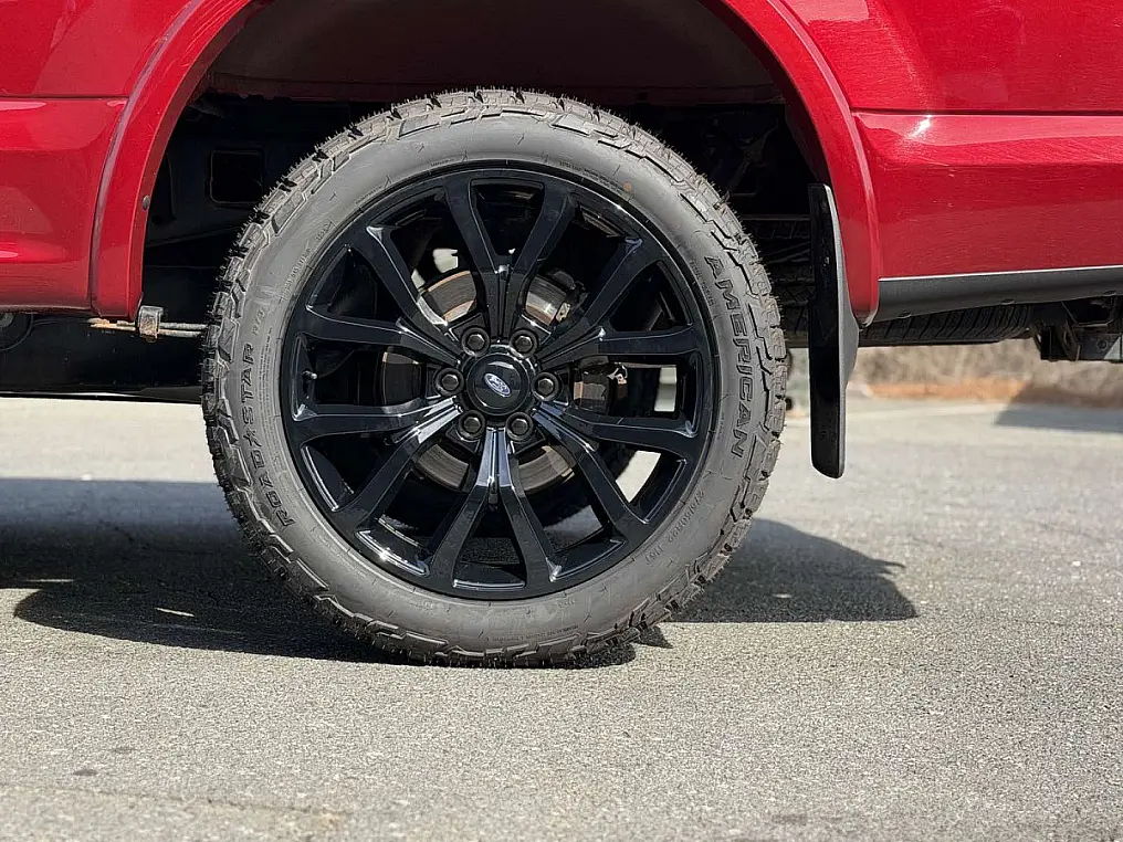 2020 Ford F-150 Replica Wheels 22" Ford F150 Platinum 1125 Black Wheel