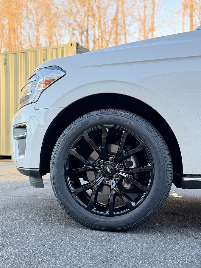 2024 Ford Expedition with Replica Wheels 22" Ford F150 Platinum 1125 Black Rims