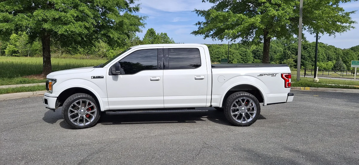 2014 Ford F-150 Replica Wheels 22" Ford F150 Platinum 1125 Chrome Wheel