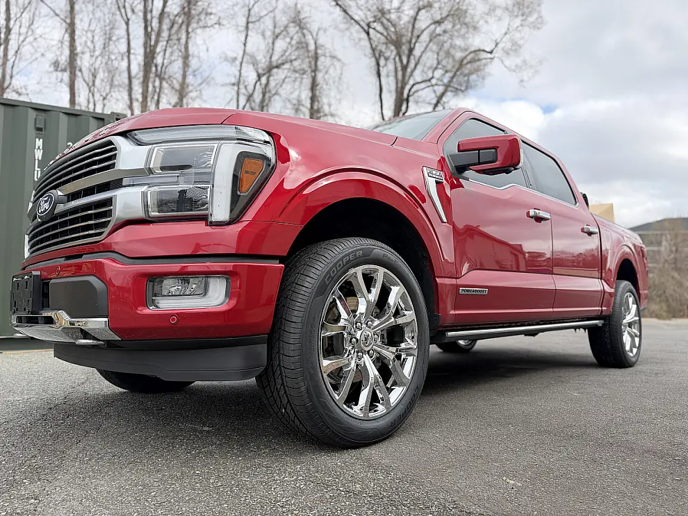 Chrome Replica Wheels 22" Ford F150 Platinum 1125 on 2026 Ford F-150