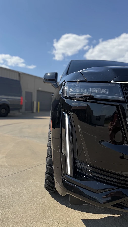 2025 Cadillac Escalade with Replica Wheels 22" GM Platinum 1105 Gloss Black Rims