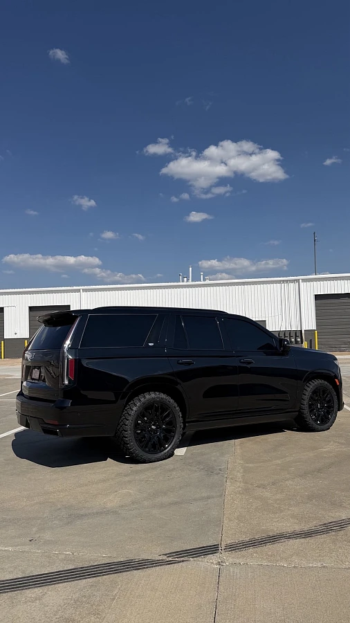 Gloss Black Replica Wheels 22" GM Platinum 1105 on 2025 Cadillac Escalade