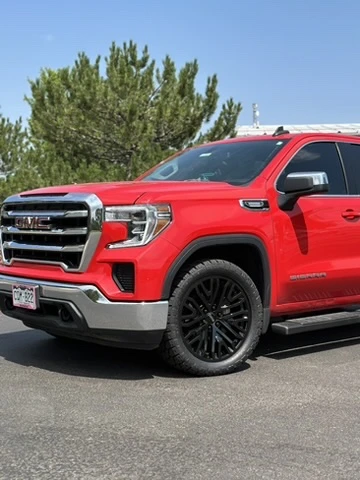 Replica Wheels Black 22" Hollander 1109 Wheel on 2020 GMC Sierra 1500