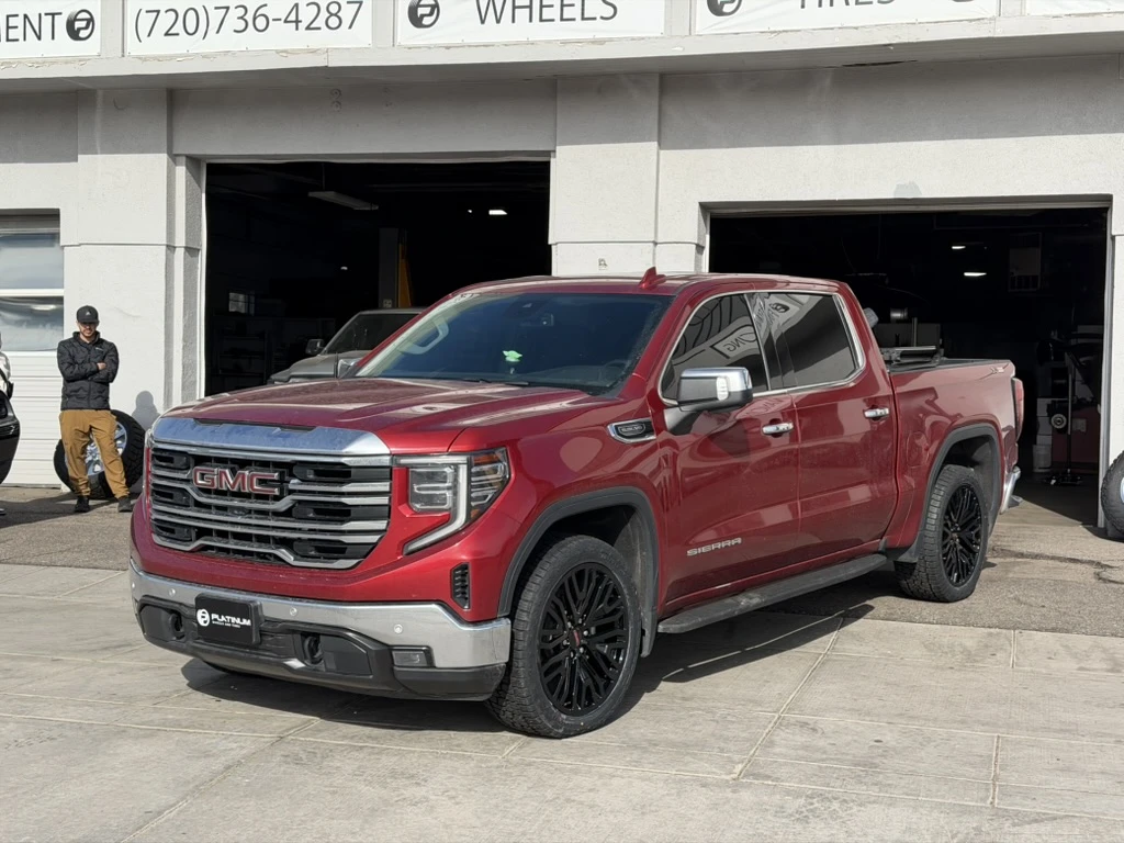 2025 GMC Sierra 1500 with Replica Wheels 22" Hollander 1109 Black Rims